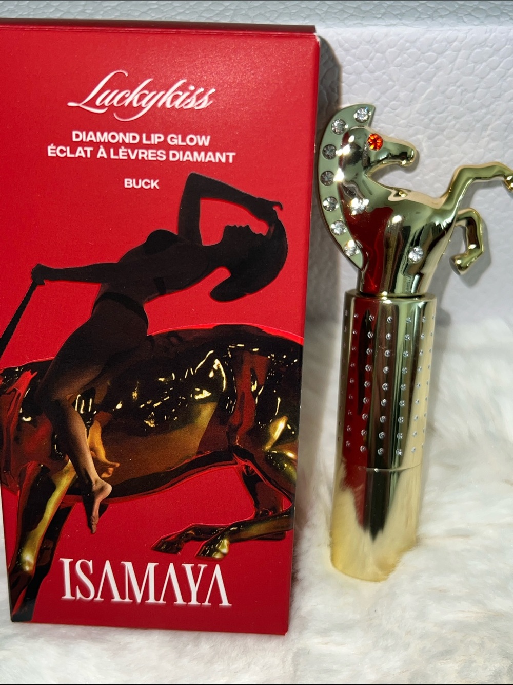 Isamaya Luckykiss Diamond Lip Glow - Buck